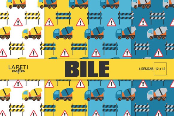 Explore the World of Construction Truck Digital Paper