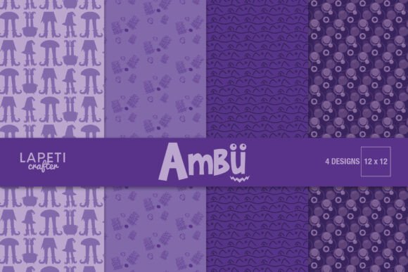 Halloween Digital Paper Purple: A Stylish Addition to Your Seasonal Workflow
