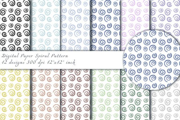 Spiral Seamless Pattern JPG